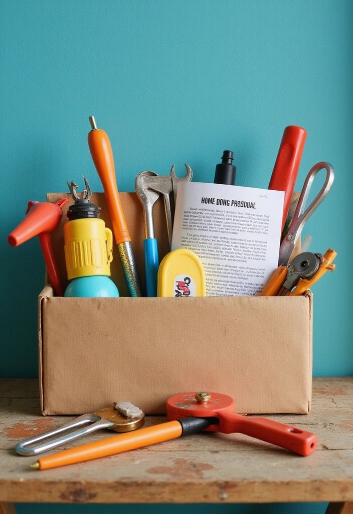 16 Hilarious Yet Practical Gifts for New Homeowners (You Can't Miss #4!) - 13. A Home Repair Kit with a Twist