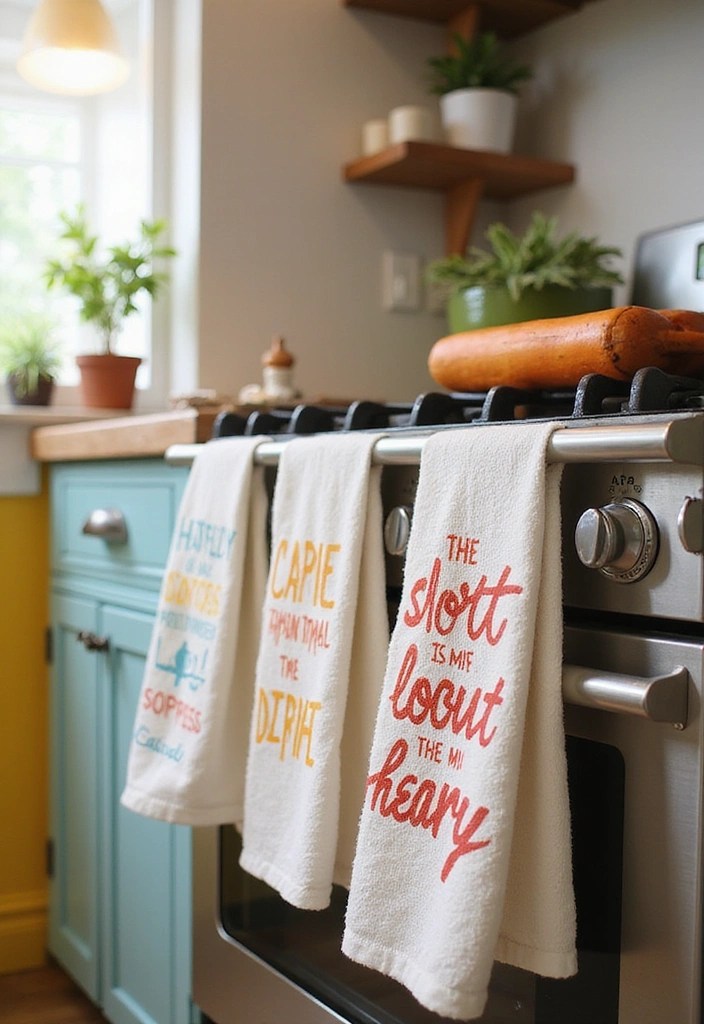 16 Hilarious Yet Practical Gifts for New Homeowners (You Can't Miss #4!) - 5. Funny Kitchen Towels