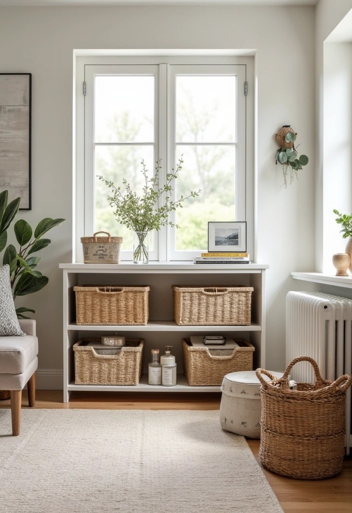 16 Light and Airy Spring Home Decor Tips to Breathe New Life Into Your Home! - 12. Organize for a Clutter-Free Space