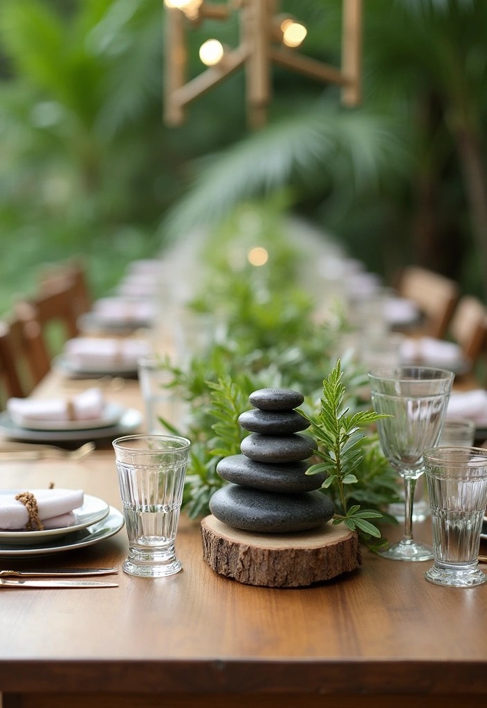 18 Trendy and Chic Bridal Shower Home Decor Ideas to Impress Everyone! - 15. Nature-Inspired Decor