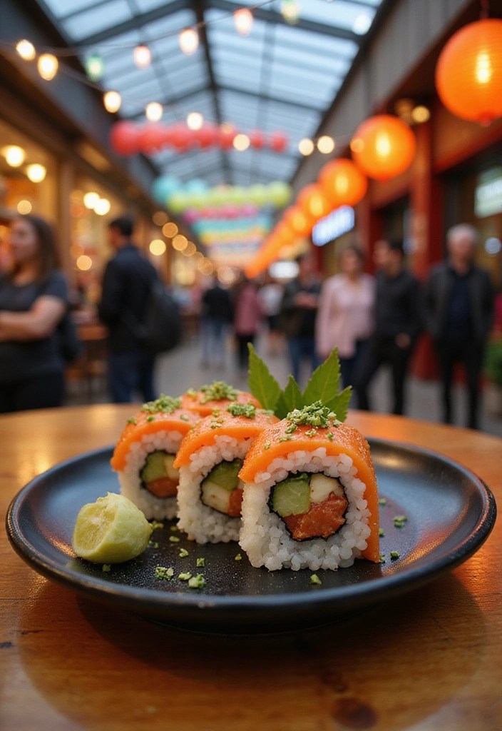 Discover Houston's Hidden Culinary Gems at FoodieLand Festival! - 2. Fusion Sushi Rolls by Sushi on the Go