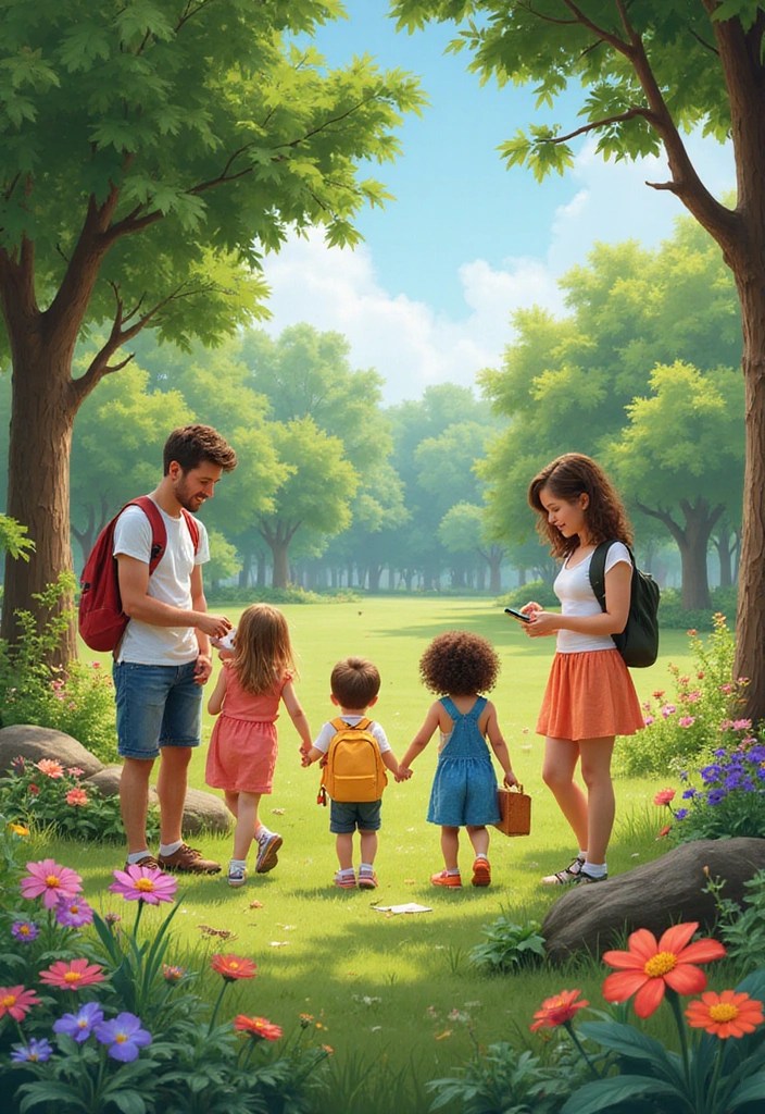 10 Nesting Party Ideas That Will Make Your Family Gatherings Unforgettable! 🎉 - 5. Nature Scavenger Hunt