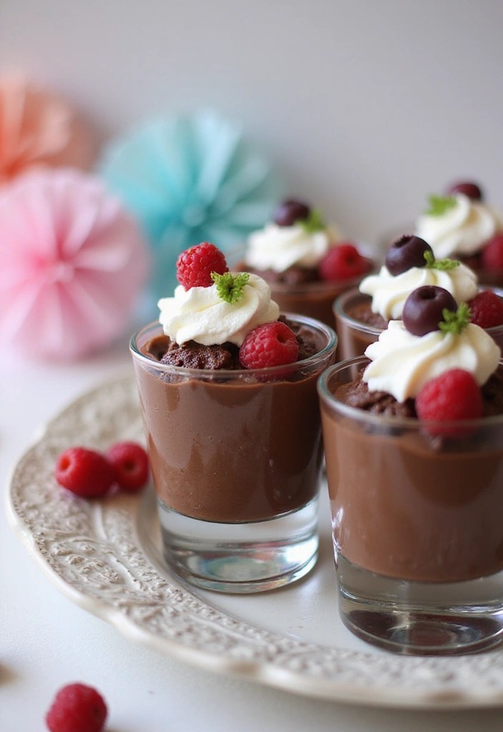 10 Scrumptious Easter Feast Recipes That Will Wow Your Family (You Won't Believe #5!) - 7. Chocolate Mousse Cups