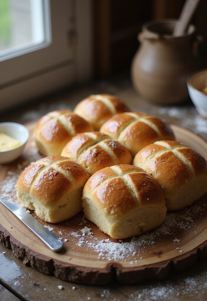 10 Scrumptious Easter Feast Recipes That Will Wow Your Family (You Won't Believe #5!) - 8. Hot Cross Buns