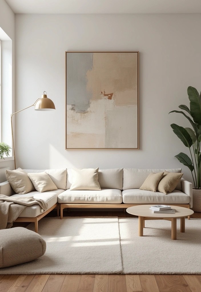 12 Minimalist Decor Ideas on a Budget That Look Expensive (You Won't Believe #6!) - 10. Choose a Statement Piece