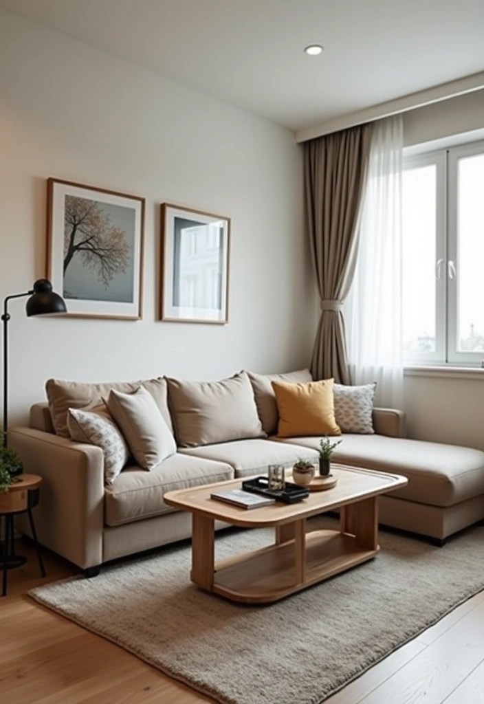 12 Minimalist Decor Ideas on a Budget That Look Expensive (You Won't Believe #6!) - 7. Choose Multi-Functional Furniture