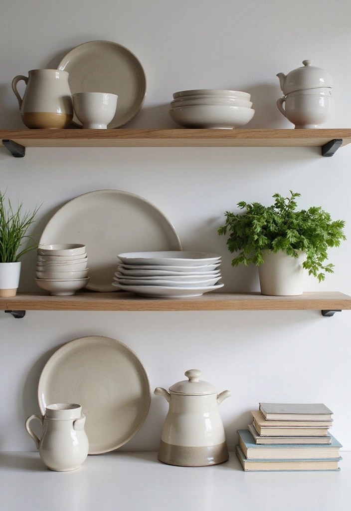 12 Minimalist Decor Ideas on a Budget That Look Expensive (You Won't Believe #6!) - 9. Utilize Open Shelving