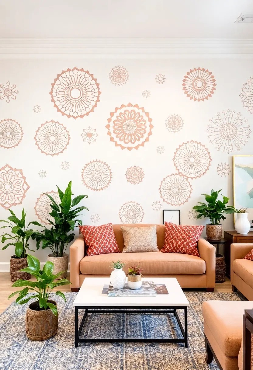 14 Artistic DIY Home Aesthetics Projects That Will Ignite Your Creativity (#5 is Pure Genius!) - 14. DIY Wall Stencils