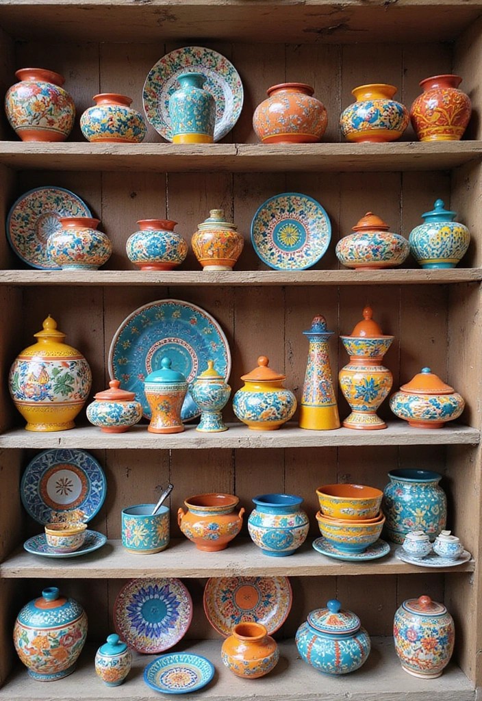 14 Artistic DIY Home Aesthetics Projects That Will Ignite Your Creativity (#5 is Pure Genius!) - 4. Hand-Painted Pottery