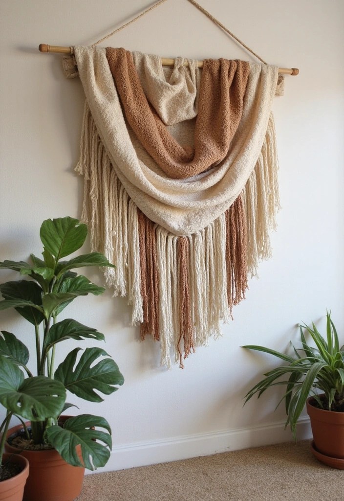 14 Artistic DIY Home Aesthetics Projects That Will Ignite Your Creativity (#5 is Pure Genius!) - 5. Fabric Wall Hangings (Pure Genius!)