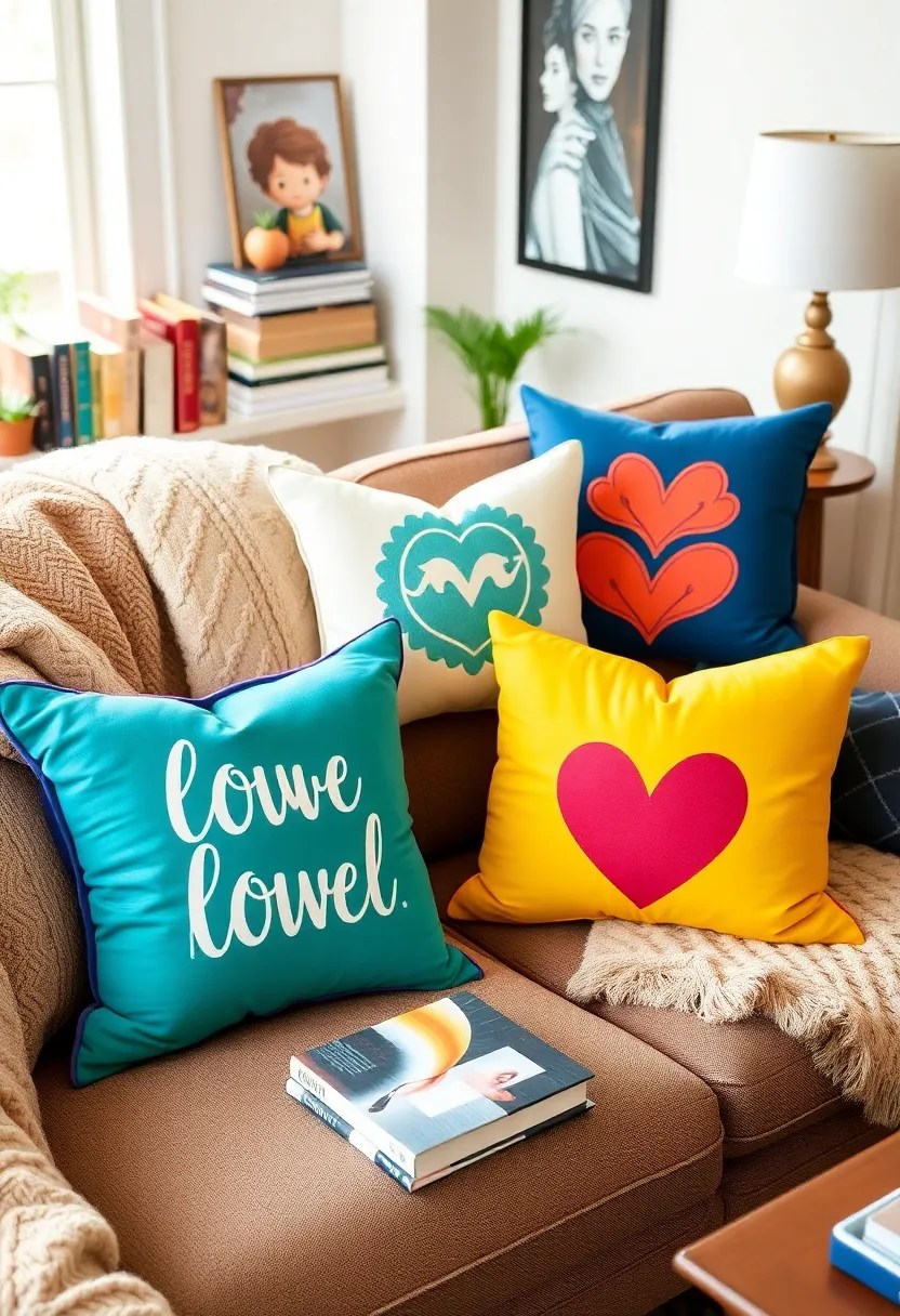 14 Artistic DIY Home Aesthetics Projects That Will Ignite Your Creativity (#5 is Pure Genius!) - 7. Customized Throw Pillows