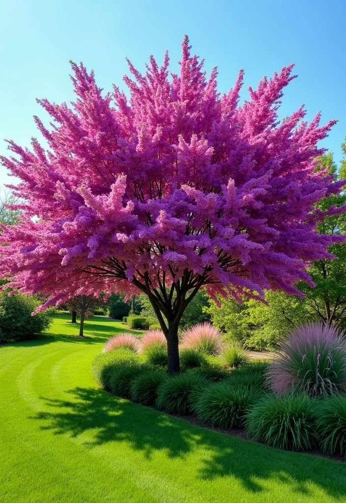 14 Low-Maintenance Tree Landscaping Ideas for Busy Gardeners! - 5. Crape Myrtle: The Summer Showstopper