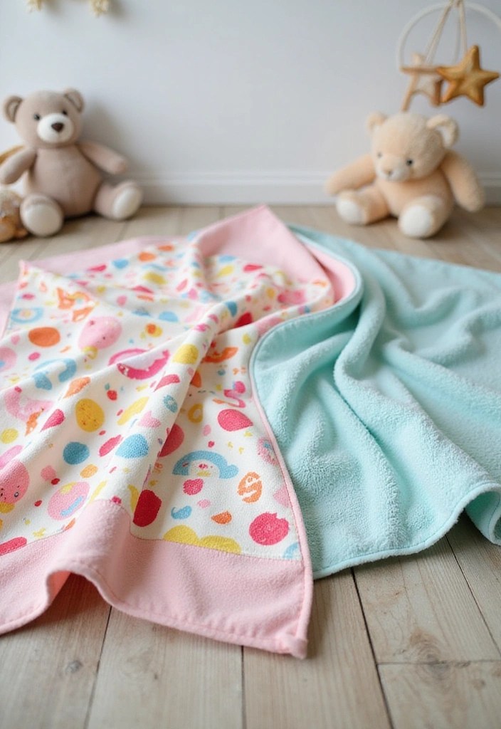 15 Adorable Baby Blanket Ideas That Will Make Snuggling Irresistible! - 11. Double-Sided Blanket
