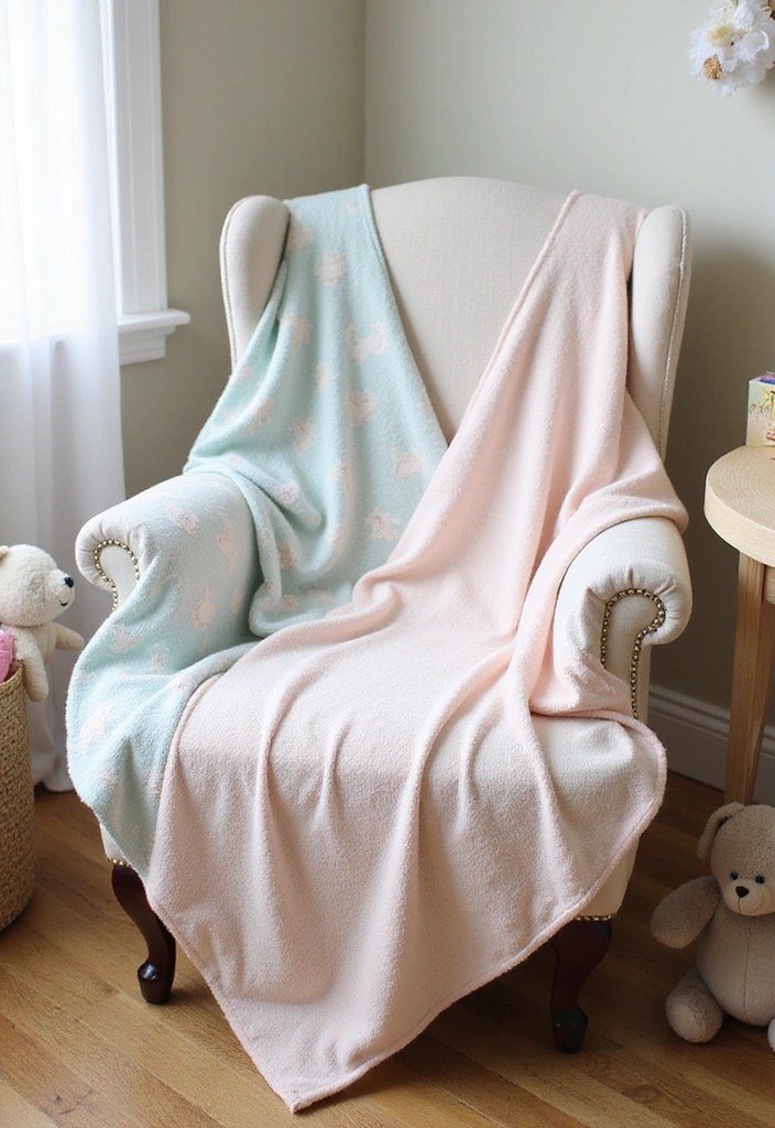 15 Adorable Baby Blanket Ideas That Will Make Snuggling Irresistible! - 13. Reversible Baby Blanket