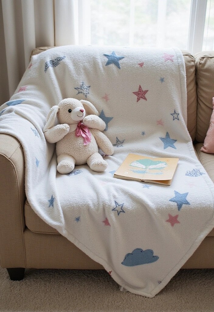 15 Adorable Baby Blanket Ideas That Will Make Snuggling Irresistible! - 5. Fleece Blanket with Pockets