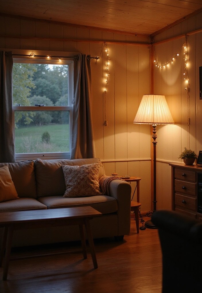 15 Budget-Friendly Mobile Home Decor Tips You Can't Afford to Miss! - 12. Use Lighting Wisely