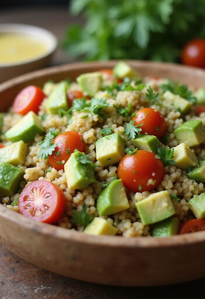 15 Healthy Dinner Recipes That Are So Delicious You Won't Believe They're Good for You! - 1. Zesty Quinoa Salad with Avocado and Lemon Dressing