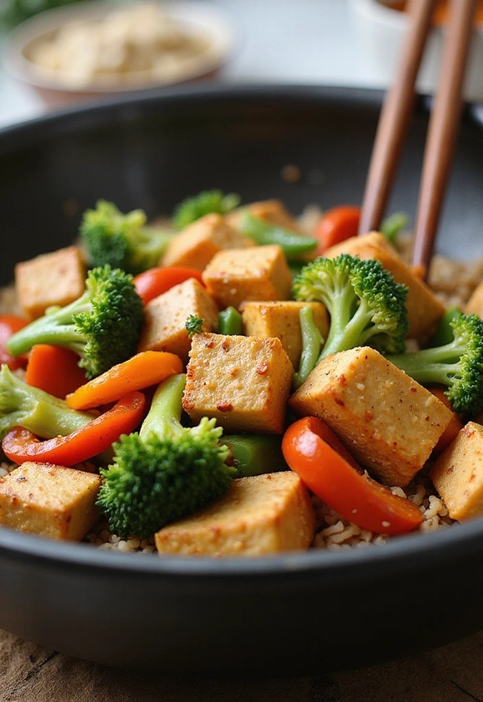 15 Healthy Dinner Recipes That Are So Delicious You Won't Believe They're Good for You! - 10. Vegetable Stir-Fry with Tofu