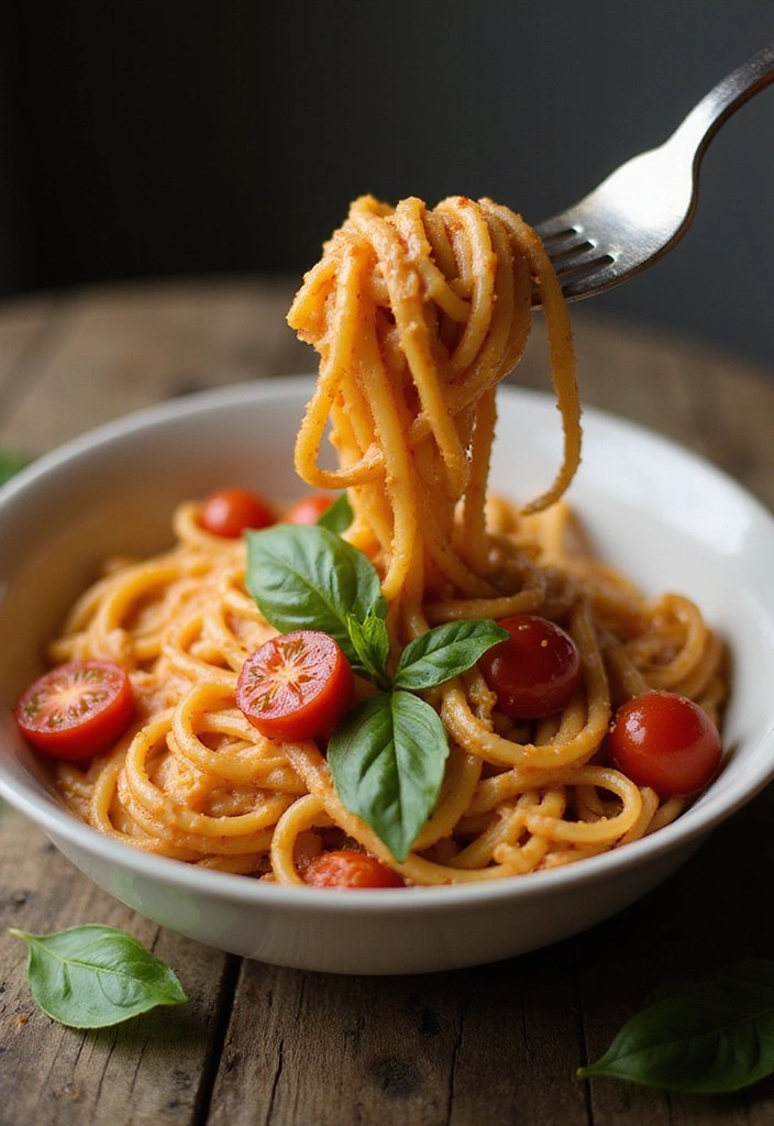 15 Healthy Dinner Recipes That Are So Delicious You Won't Believe They're Good for You! - 12. Creamy Tomato Basil Pasta