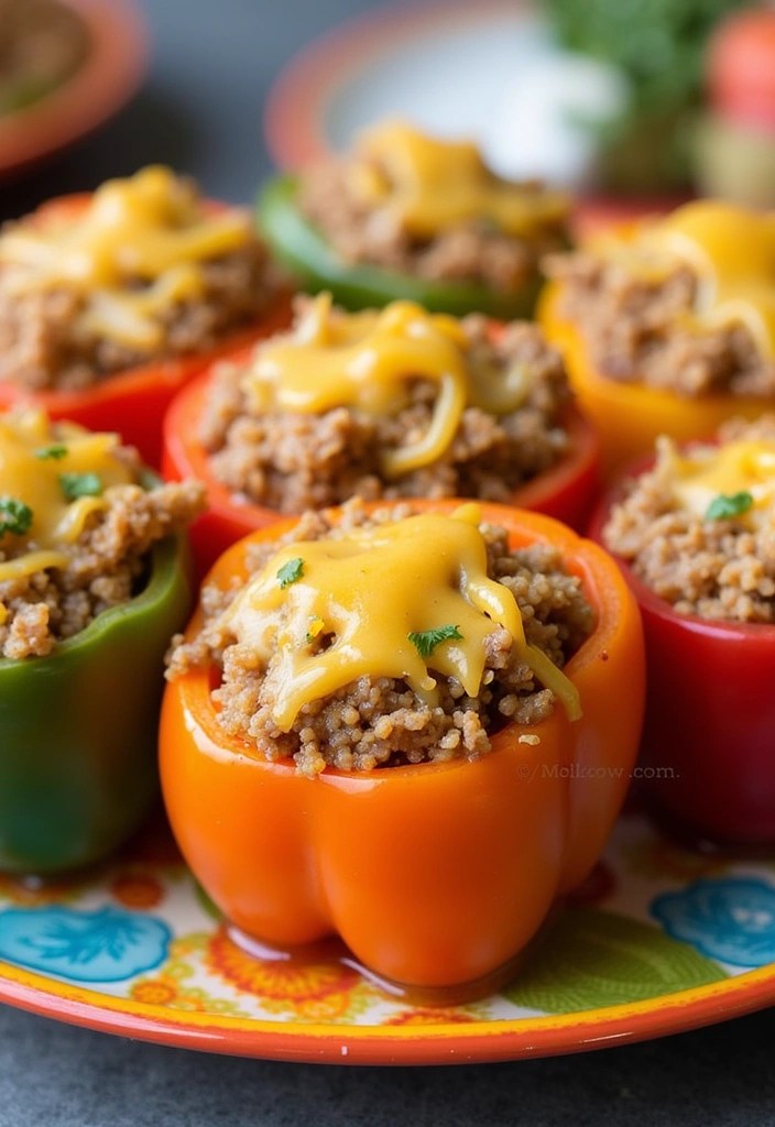 15 Healthy Dinner Recipes That Are So Delicious You Won't Believe They're Good for You! - 9. Stuffed Bell Peppers