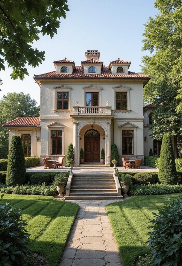 15 Medieval House Plans That Bring History Home (Wait Until You See #8!) - 14. The Timeless Villa