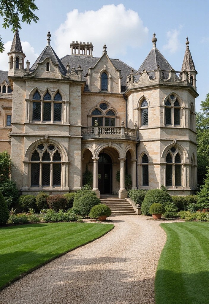 15 Medieval House Plans That Bring History Home (Wait Until You See #8!) - 3. The Noble Manor