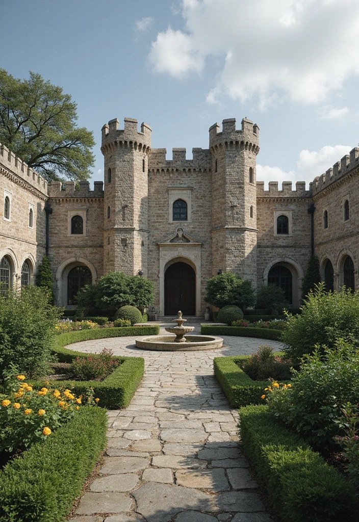 15 Medieval House Plans That Bring History Home (Wait Until You See #8!) - 7. The Family Fortress