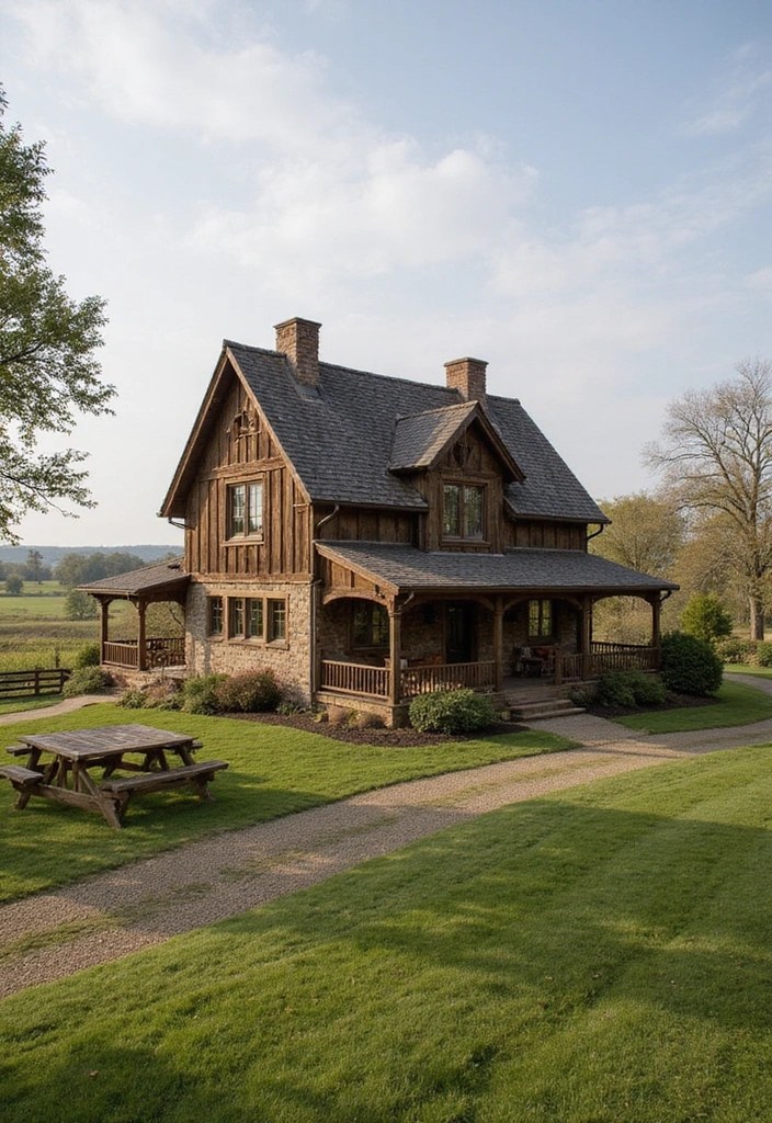 15 Medieval House Plans That Bring History Home (Wait Until You See #8!) - 9. The Medieval Farmhouse