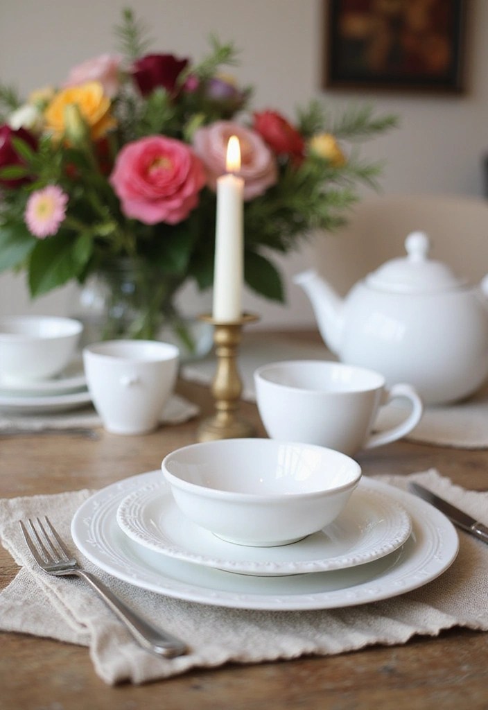 15 Must-Have Classic Party Pieces for Effortless Home Entertaining! - 1. Timeless Dinnerware Set