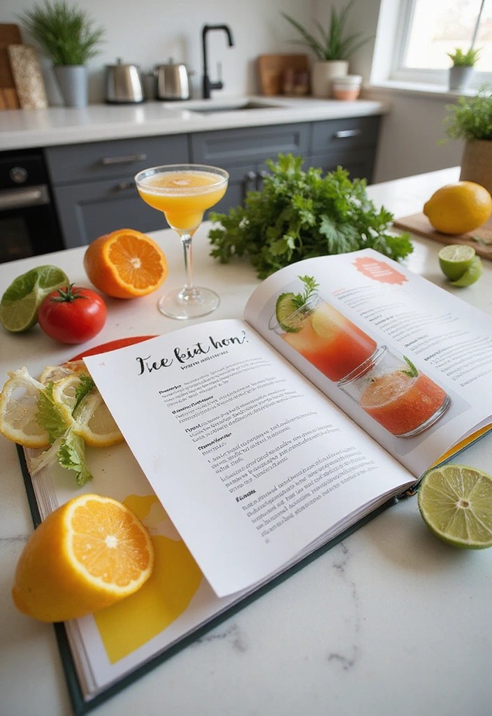 15 Must-Have Classic Party Pieces for Effortless Home Entertaining! - 12. Fun Cocktail Recipe Book