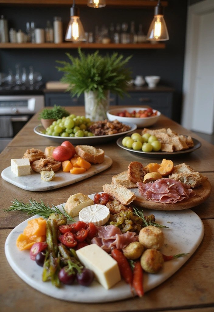 15 Must-Have Classic Party Pieces for Effortless Home Entertaining! - 2. Chic Serving Platters