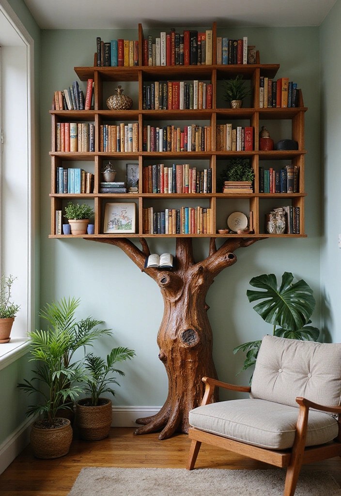 15 Quirky Unique Home Decor Items That Will Make You Smile (#8 Is a Must-Have!) - 8. Unique Bookshelves