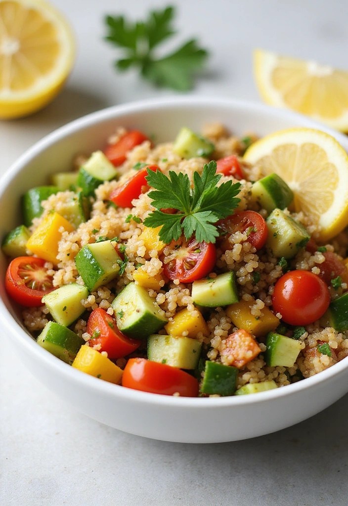 15 Uplifting Meals to Change Your Mood (And #8 Is a Game Changer!) - 1. Colorful Quinoa Salad