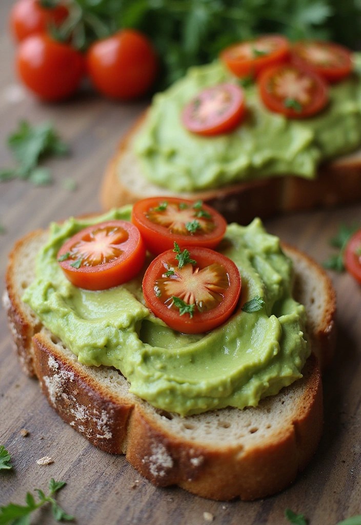 15 Uplifting Meals to Change Your Mood (And #8 Is a Game Changer!) - 2. Creamy Avocado Toast