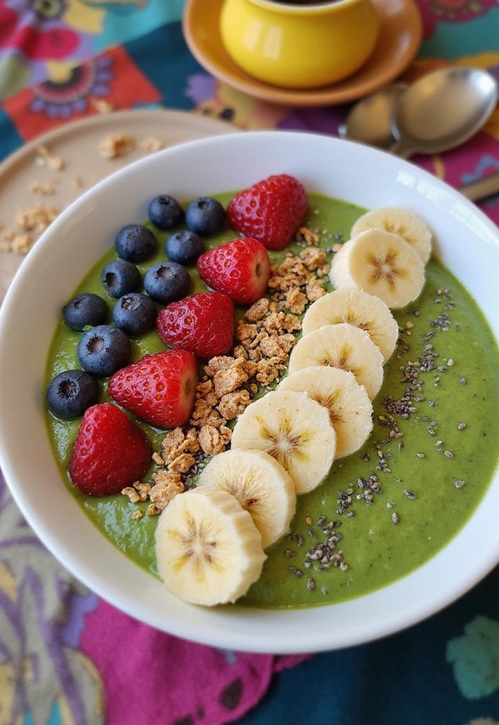 15 Uplifting Meals to Change Your Mood (And #8 Is a Game Changer!) - 3. Energizing Smoothie Bowl