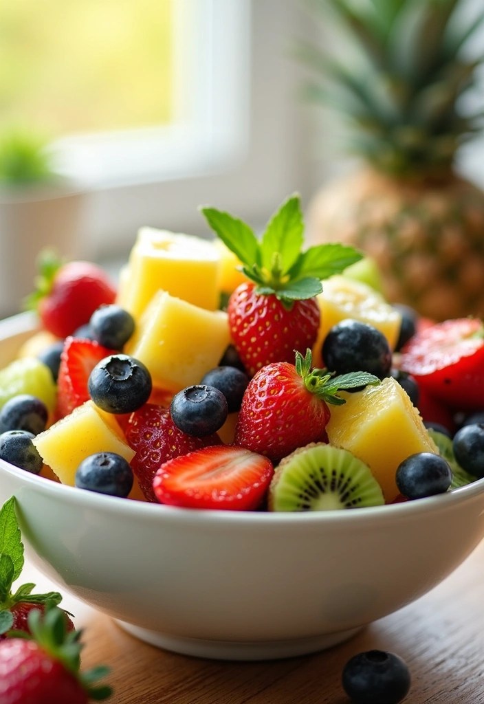 15 Uplifting Meals to Change Your Mood (And #8 Is a Game Changer!) - 9. Refreshing Fruit Salad