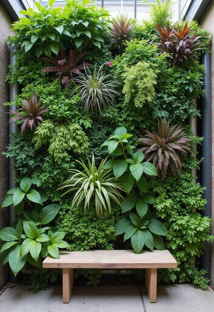 20 Creative Privacy Fence Designs That Blend Style and Security—You Won't Believe #9! - 8. Green Living Walls