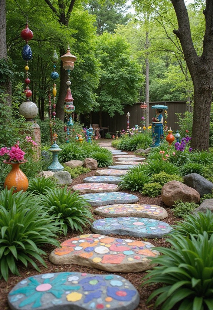 22 Backyard Decoration Ideas That’ll Make You Want to Live Outside Year-Round! - 11. Creative Garden Art