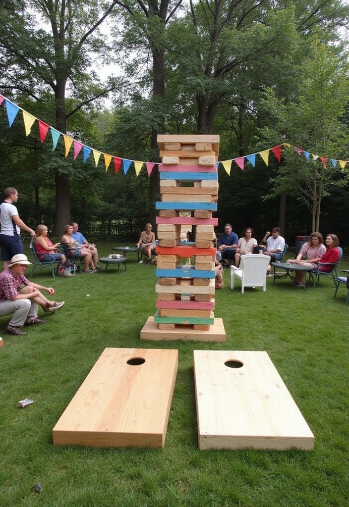 22 Backyard Decoration Ideas That’ll Make You Want to Live Outside Year-Round! - 9. Playful Outdoor Games