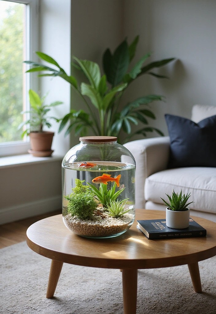 8 Space-Saving Small Aquarium Ideas That Don’t Compromise on Style! - 2. Tabletop Aquariums