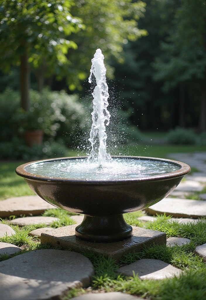 Transform Your Zen Garden with 9 DIY Water Fountains for Ultimate Stress Relief! - 5. The Elegant Glass Fountain