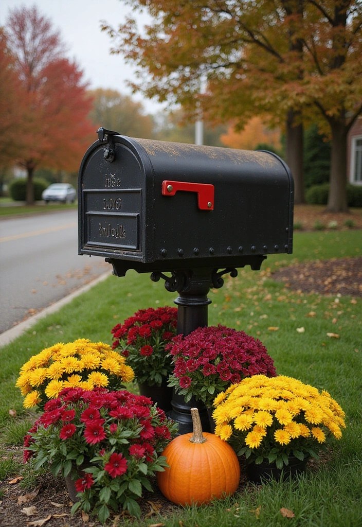 Unlock Your Home's Potential with These 11 Creative Mailbox Landscaping Ideas! - 6. Seasonal Decor: Change with the Seasons