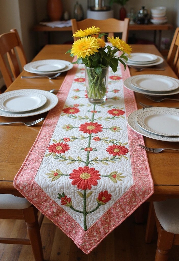 10 Easy DIY Projects to Transform Your Home (You'll Love #5!) - 10. Quilted Table Runner