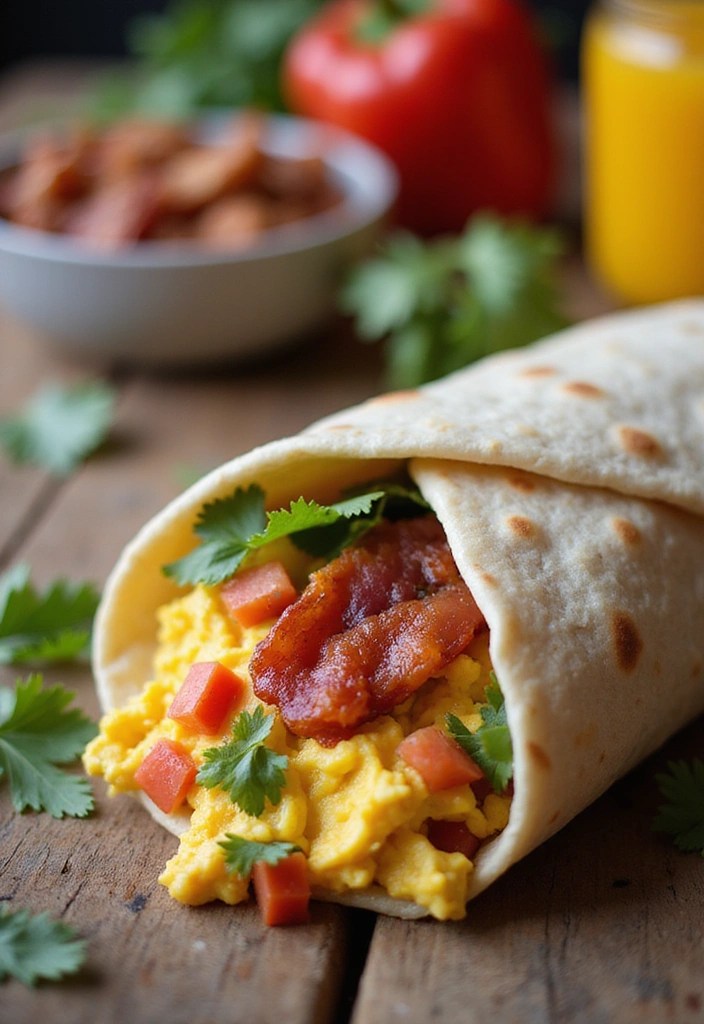 10 Mouthwatering Blackstone Meals You Can Make in Under 30 Minutes! - 1. Breakfast Burritos