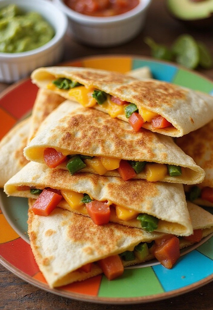 10 Mouthwatering Blackstone Meals You Can Make in Under 30 Minutes! - 4. Veggie Quesadillas