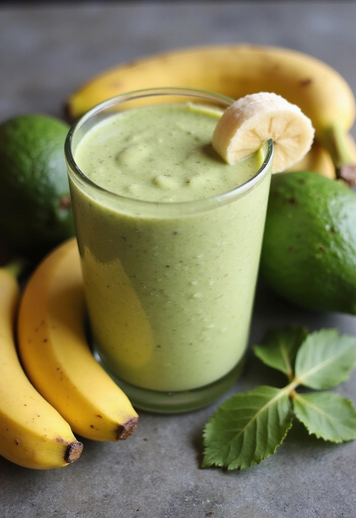10 Protein Smoothie Recipes That Will Change Your Morning Routine Forever! - 4. Creamy Avocado Banana Smoothie
