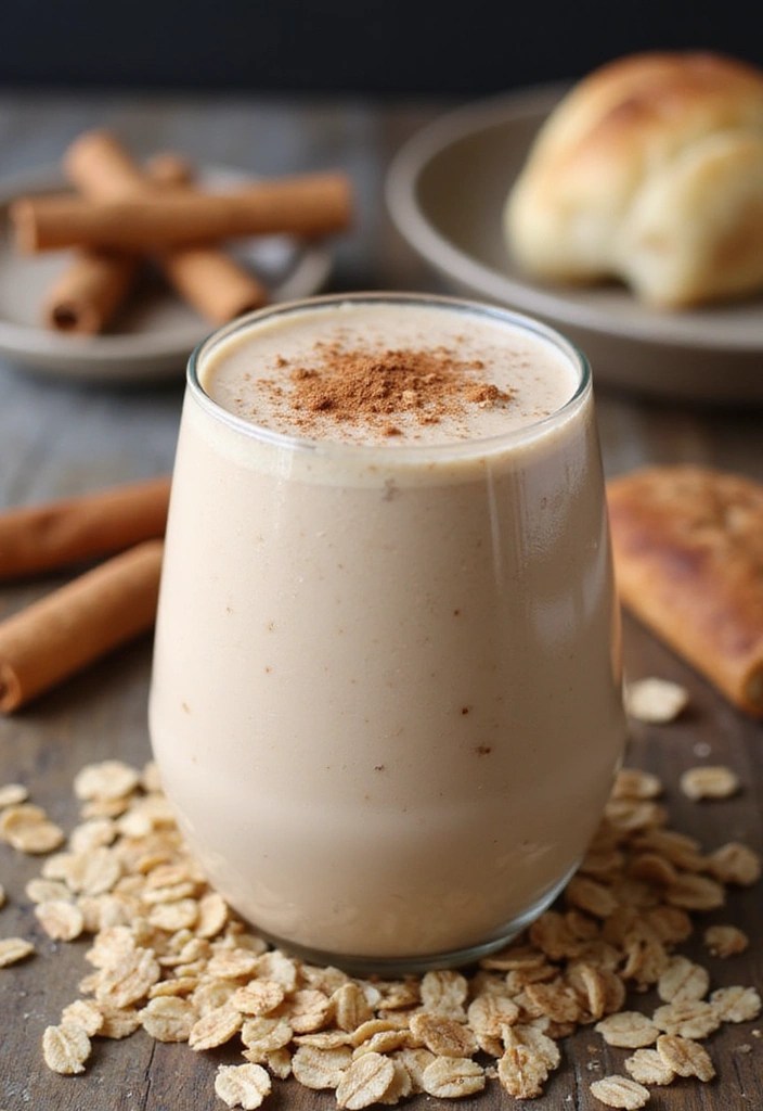 10 Protein Smoothie Recipes That Will Change Your Morning Routine Forever! - 9. Cinnamon Roll Protein Smoothie