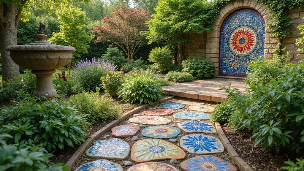 10 Stunning Mosaic Garden Ideas That Will Transform Your Outdoor Space!