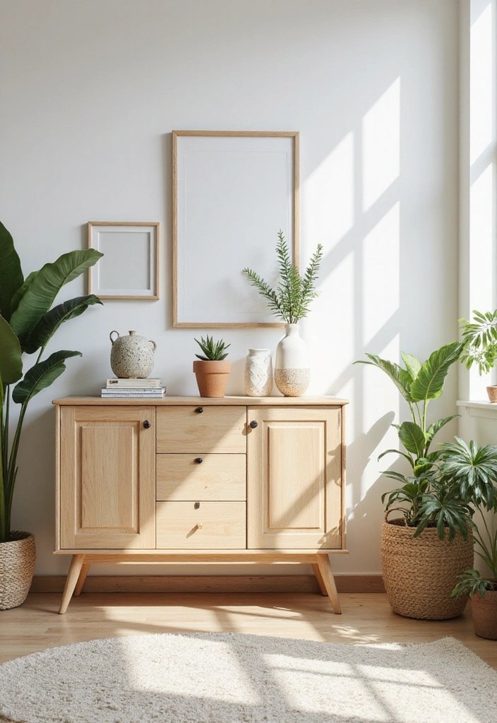 12 Space-Saving Minimalist Cabinets for Small Homes (You’ll Love #3!) - 1. Scandinavian Simple Storage