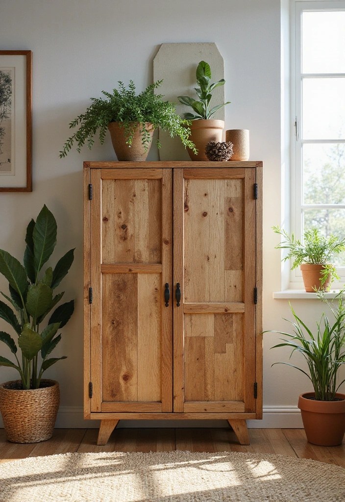 12 Space-Saving Minimalist Cabinets for Small Homes (You’ll Love #3!) - 10. Eco-Friendly Options